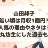 山田邦子の若い頃は月収1億円?人気の理由やネタは?丸坊主にした過去も