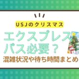 【クリスマス】USJエクスプレスパスは必要か？混雑状況や待ち時間から考察